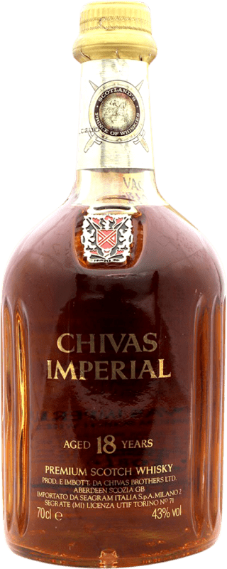 Kostenloser Versand | Whiskey Blended Chivas Regal Imperial Schottland Großbritannien 18 Jahre 70 cl