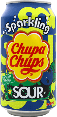 Напитки и миксеры Chupa Chups Blueberry Алюминиевая банка 33 cl