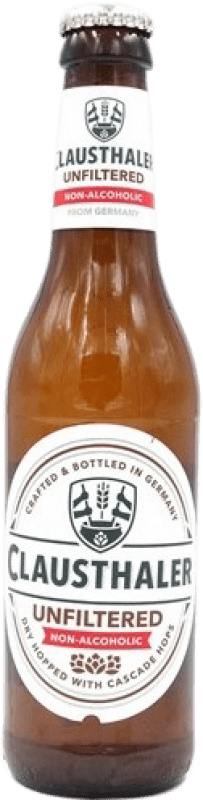 Spedizione Gratuita | Birra Clausthaler Germania Bottiglia Terzo 33 cl Senza Alcol