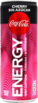 1,95 € | Напитки и миксеры Coca-Cola Energy Cherry sin Azúcar Соединенные Штаты Банка 25 cl
