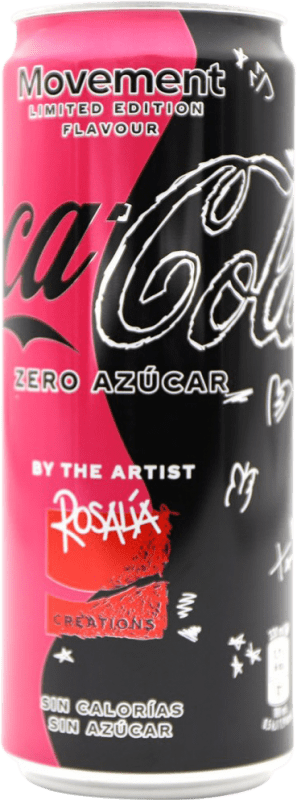 Free Shipping | Soft Drinks & Mixers Coca-Cola Movement Rosalía United States Can 33 cl