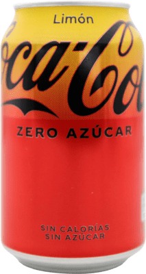 1,95 € | Напитки и миксеры Coca-Cola Limón Zero Испания Банка 33 cl