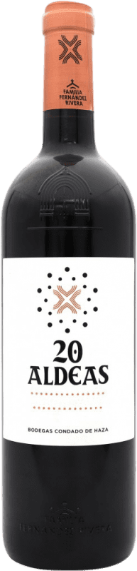 Envío gratis | Vino tinto Condado de Haza 20 Aldeas I.G.P. Vino de la Tierra de Castilla España 75 cl