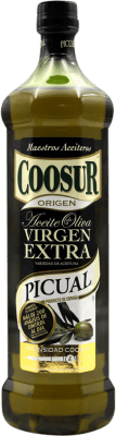 橄榄油 Coosur Picual — 皮夸尔 EVOO 特级初榨 1 L