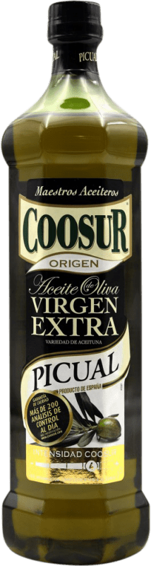 送料無料 | オリーブオイル Coosur Virgen Extra スペイン Picual 1 L