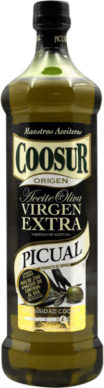 Spedizione Gratuita | Olio d'Oliva Coosur EVO Extra Vergine Spagna Picual 1 L