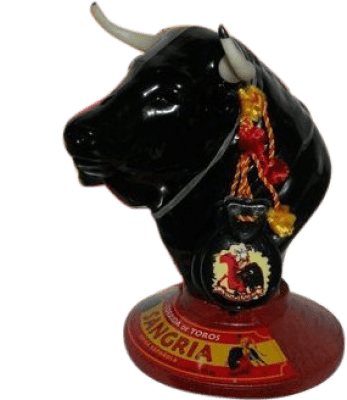 ワインサングリア Corrida de Toros Cabeza de Toro ボトル Medium 50 cl