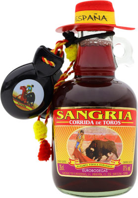 8,95 € Kostenloser Versand | Sangria Weinlimonade Corrida de Toros Kleine Flasche 25 cl
