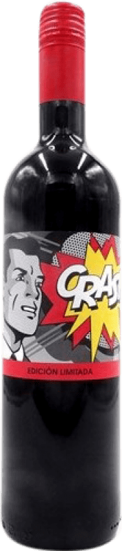 Envío gratis | Vino Tinto Crash D.O. Ribera del Guadiana España 75 cl
