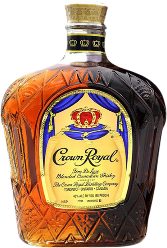 Kostenloser Versand | Whiskey Blended Crown Royal Canadian Los Angeles Kanada 70 cl