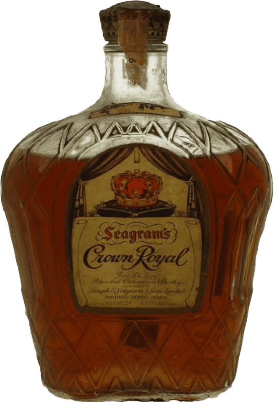 Free Shipping | Whisky Blended Crown Royal Canadian Seagram's Canada 70 cl