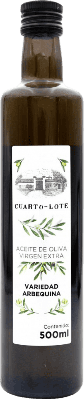 Envío gratis | Aceite de Oliva Cuarto Lote. Virgen Extra España Botella Medium 50 cl