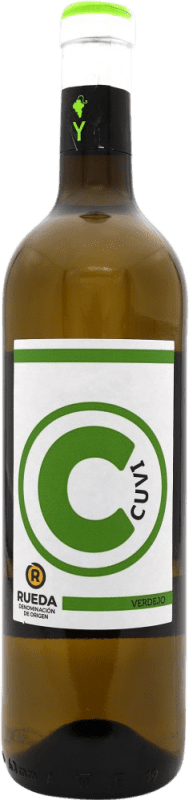 Бесплатная доставка | Белое вино Cuvi D.O. Rueda Испания Verdejo — Вердехо 75 cl