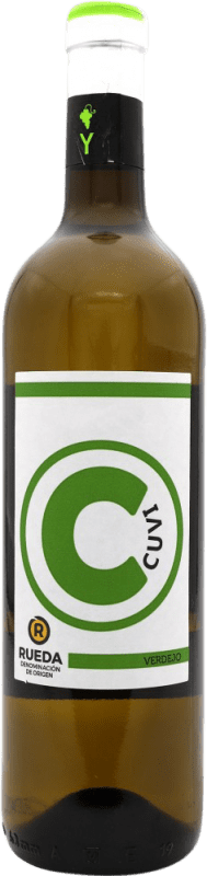 Envoi gratuit | Vin blanc Cuvi D.O. Rueda Espagne Verdejo 75 cl