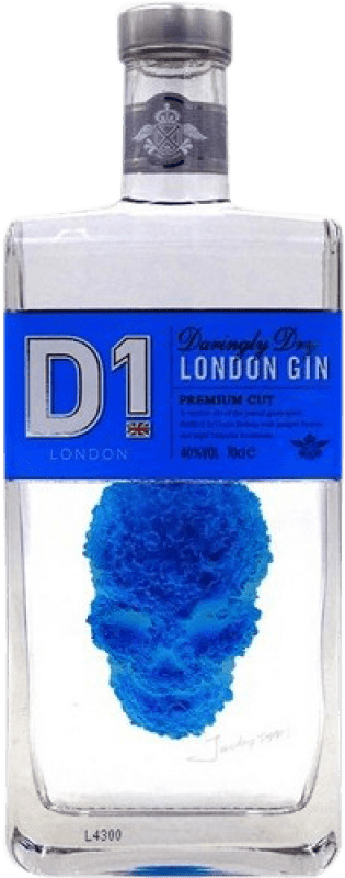 Envio grátis | Gin D1 London Reino Unido 70 cl