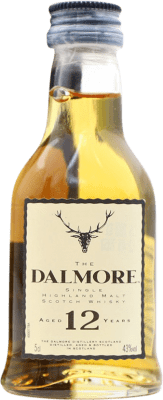 39,95 € Kostenloser Versand | Whiskey Single Malt Dalmore Sammlerexemplar 12 Jahre Miniaturflasche 5 cl