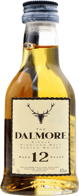 29,95 € | 威士忌单一麦芽威士忌 Dalmore 收藏家标本 苏格兰 英国 12 岁 微型瓶 5 cl