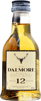 29,95 € | Односолодовый виски Dalmore Коллекционный образец Шотландия Объединенное Королевство 12 Лет миниатюрная бутылка 5 cl