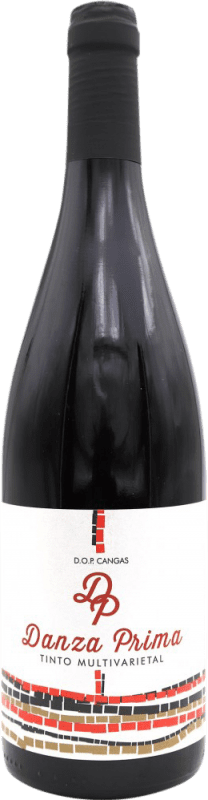 Free Shipping | Red wine Danza Prima D.O.P. Vino de Calidad de Cangas Spain 75 cl