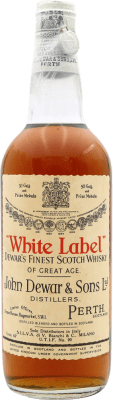 Blended Whisky Dewar's White Label Vintage Spécimen de Collection 70 cl