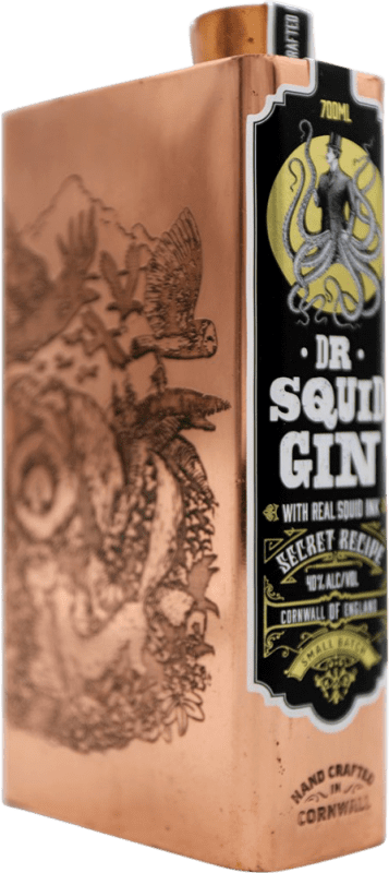 Kostenloser Versand | Gin Dr Squid Großbritannien 70 cl