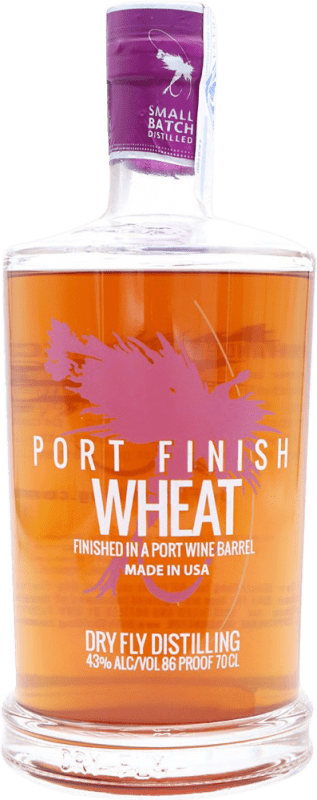 Envio grátis | Whisky Bourbon Dry Fly Wheat Port Finish Estados Unidos 70 cl