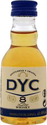 ウイスキーブレンド DYC 8 年 ミニチュアボトル 5 cl