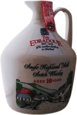 ウイスキーシングルモルト Edradour Ceramic Decanter 10 年 70 cl