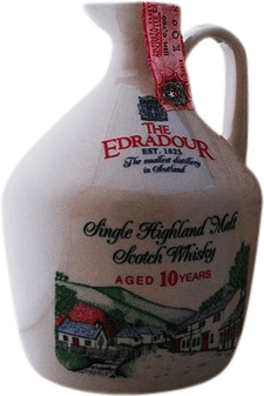 送料無料 | ウイスキーシングルモルト Edradour Ceramic Decanter イギリス 10 年 70 cl