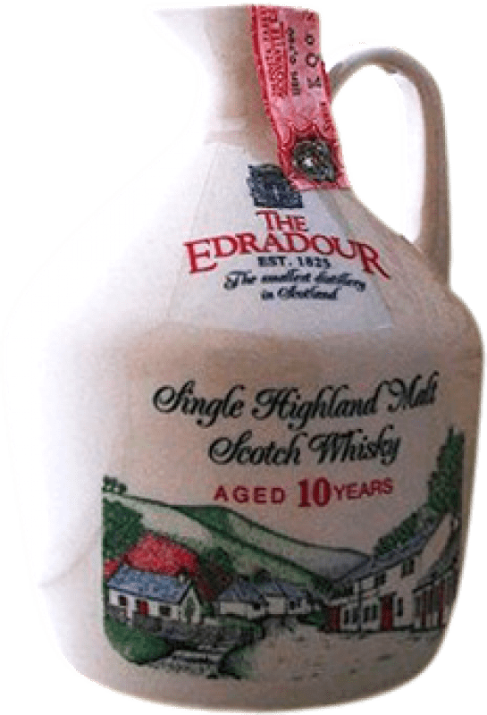 Бесплатная доставка | Односолодовый виски Edradour Ceramic Decanter Объединенное Королевство 10 Лет 70 cl