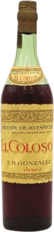 Envio grátis | Brandy Conhaque El Coloso Espécime de Colecionador Espanha 70 cl