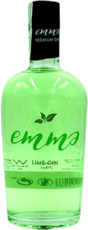 Envoi gratuit | Gin Emma Lime Espagne 70 cl