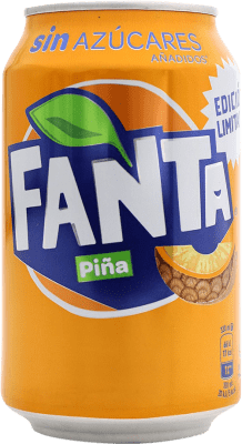 Soft Drinks & Mixers Fanta Piña Can 33 cl