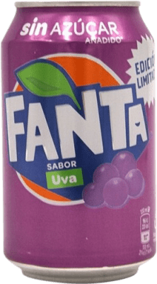 Boissons et Mixers Fanta Uva Boîte 33 cl