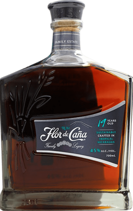 Free Shipping | Rum Flor de Caña Nicaragua 19 Years 70 cl