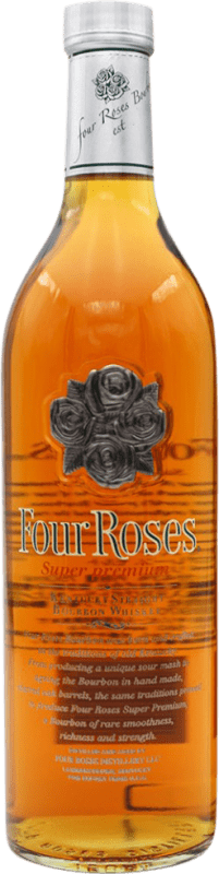 Envío gratis | Whisky Bourbon Four Roses Super Premium Estados Unidos 70 cl