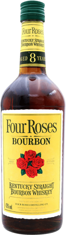 Free Shipping | Whisky Bourbon Four Roses United States 8 Years 70 cl