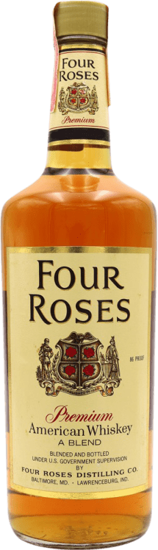 Free Shipping | Whisky Blended Four Roses Collector's Specimen United States 70 cl