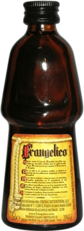 Envío gratis | Licores Frangelico Italia Botellín Miniatura 5 cl