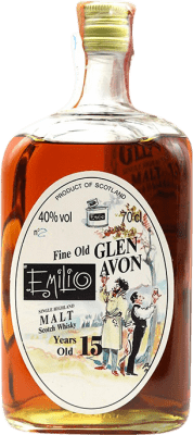 ウイスキーシングルモルト Glen Avon Emilio コレクターの標本 15 年 70 cl