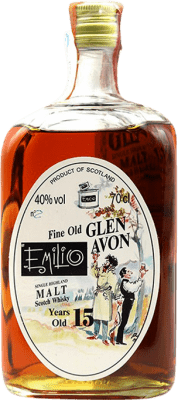 Виски из одного солода Glen Avon Emilio Коллекционный образец 15 Лет 70 cl