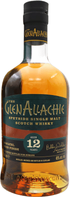 威士忌单一麦芽威士忌 Glenallachie Moscatel Wood Finish 12 岁 70 cl