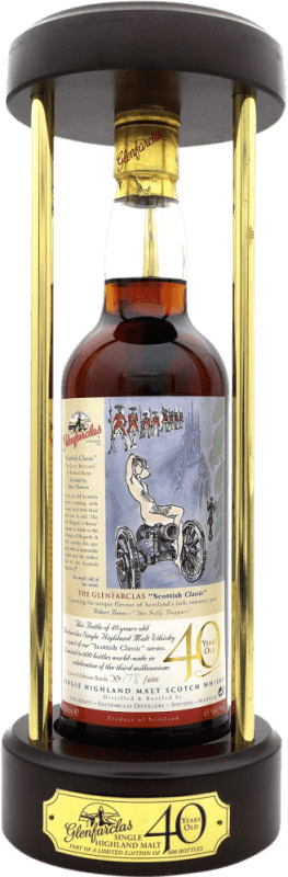 Free Shipping | Whisky Single Malt Glenfarclas The Jolly Beggars Collector's Specimen Scotland United Kingdom 40 Years 70 cl