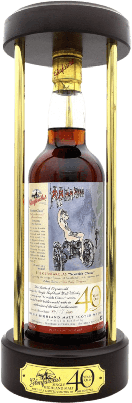 Free Shipping | Single Malt Whisky Glenfarclas The Jolly Beggars Scotland United Kingdom 40 Years 70 cl Collector's Item Not for Consumption
