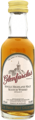 Виски из одного солода Glenfarclas Vintage миниатюрная бутылка 5 cl