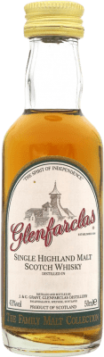 43,95 € Envío gratis | Whisky Single Malt Glenfarclas Vintage Botellín Miniatura 5 cl