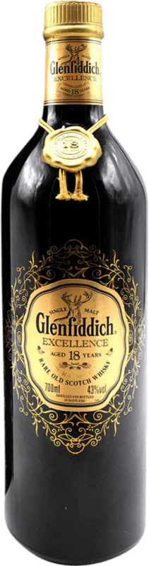 699,95 € | ウイスキーシングルモルト Glenfiddich Excellence スコットランド イギリス 18 年 70 cl