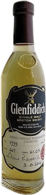 731,95 € Kostenloser Versand | Single Malt Whisky Glenfiddich Jubilee Vintage Sammlerexemplar Kleine Flasche 20 cl