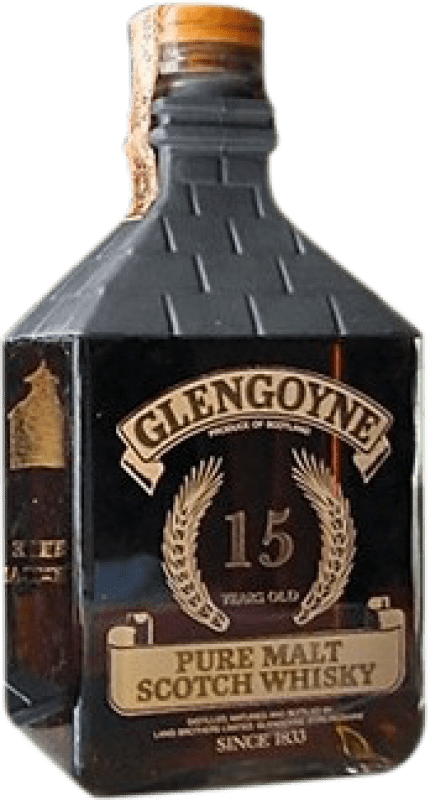 Free Shipping | Whisky Single Malt Glengoyne The Kiln Decanter Collector's Specimen Scotland United Kingdom 15 Years 1 L