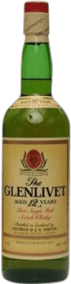 Whisky Single Malt Glenlivet Troon Royal 12 Ans 70 cl Objet de Collection Non Destinée à la Consommation